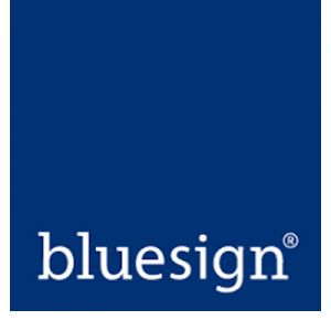 Blue sign 